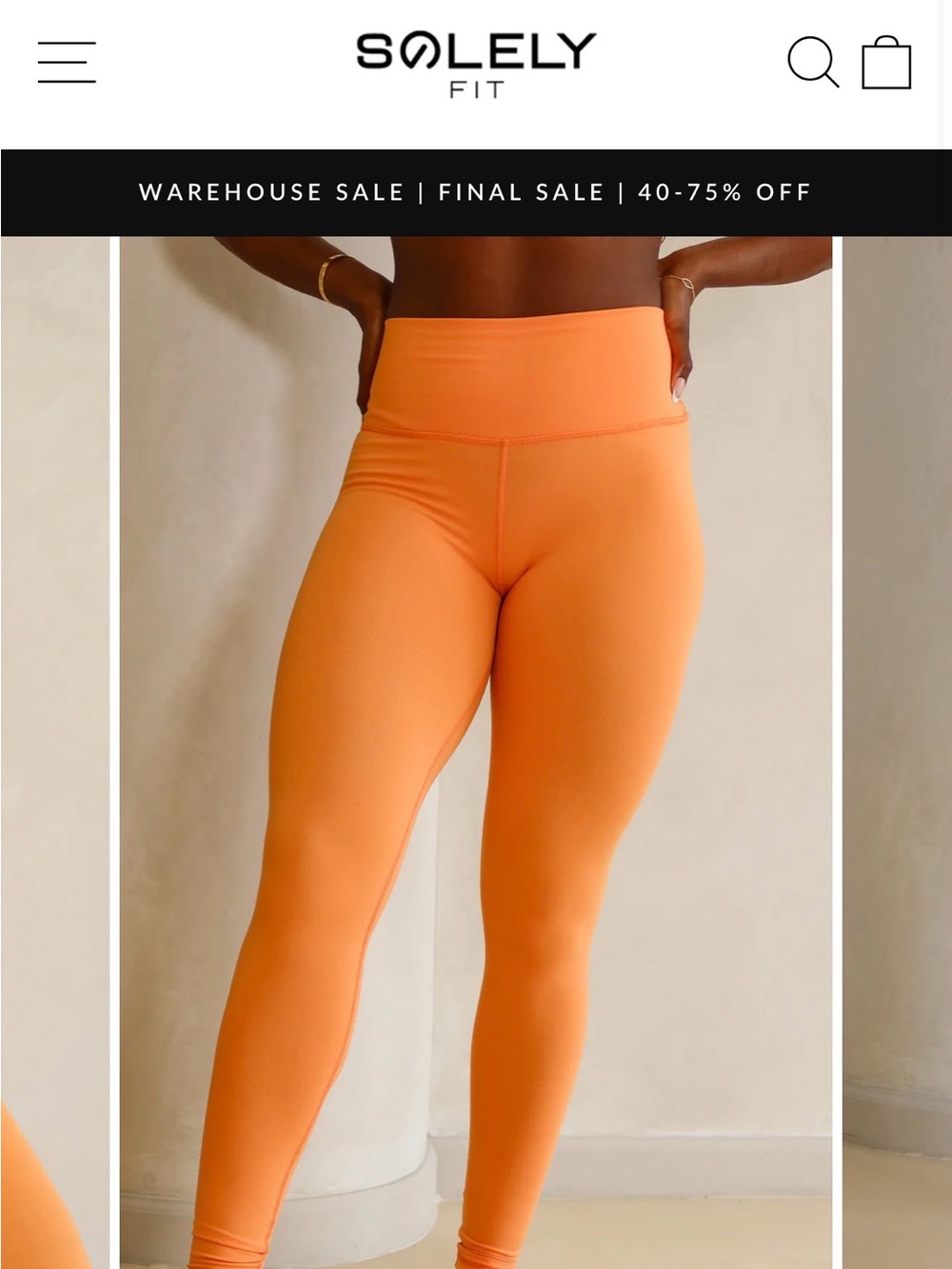 Solely Fit Legging, Large